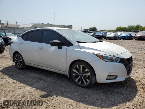 2021 Nissan Versa SR z VIN 3N1CN8FV8ML923466, wystawiony jako Copart lot #51650045 z przebiegiem 56 615 mil mil oraz Szkoda całkowita • Salvage title. Historia ofert i sprzedaży dostępna na DreamBid. Obrazek 4.