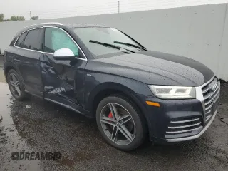 2018 Audi SQ5 Premium Plus with VIN WA1A4AFY9J2088218, listed as a Copart auction lot 66580264 with 53,815 mi miles and Salvage Title. Bid and sale history available at DreamBid. Image 4.
