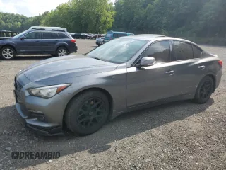 2017 Infiniti Q50 Premium z VIN JN1EV7ARXHM838346, wystawiony jako Copart lot #65553535 z przebiegiem 68 045 mil mil oraz Szkoda całkowita • Salvage title. Historia ofert i sprzedaży dostępna na DreamBid. Obrazek 1.