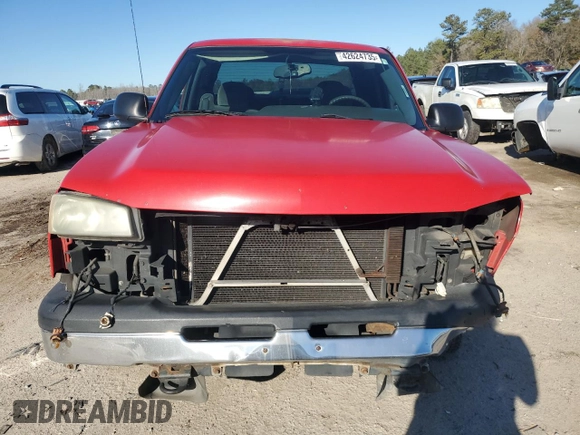 2006 Chevrolet Silverado 1500 Work Truck with VIN 1GCEC19X86Z227654, listed as a Copart auction lot 42624735 with 401,008 mi miles and Salvage Title. Bid and sale history available at carsss.com. Image 5.