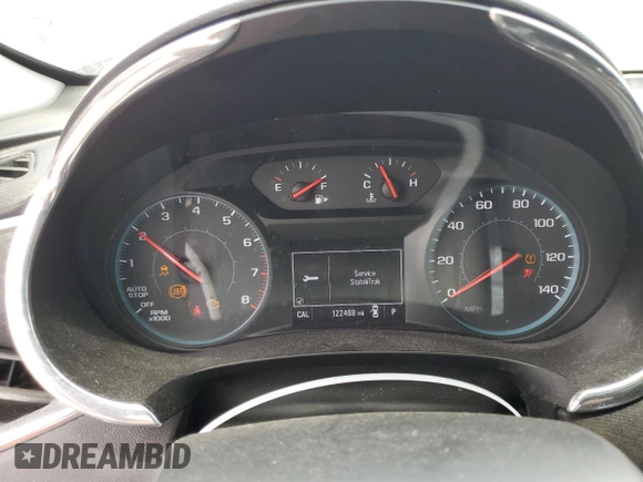 2018 Chevrolet Malibu LT with VIN 1G1ZD5ST6JF247899, listed as a Copart auction lot 50388245 with 122,488 mi miles and Salvage Title. Bid and sale history available at DreamBid. Image 9.