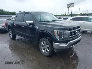 2022 Ford F-150 XL with VIN 1FTFW1E83NKD93680, listed as a IAAI auction lot 42475005 with 47,605 mi miles and . Bid and sale history available at DreamBid. Image 1.
