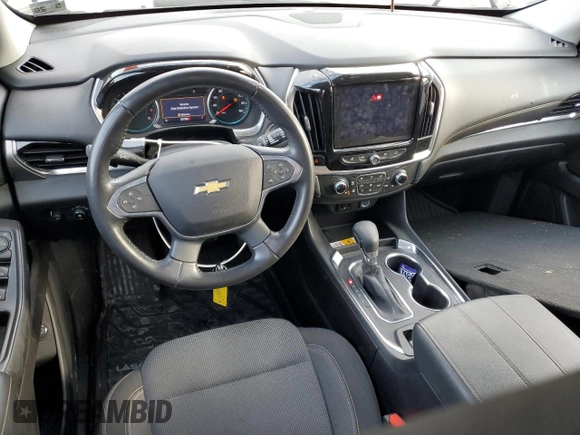 2021 Chevrolet Traverse LT Cloth with VIN 1GNERGKWXMJ219416, listed as a Copart auction lot 83608164 with 50,758 mi miles and Salvage Title. Bid and sale history available at carsss.com. Image 8.