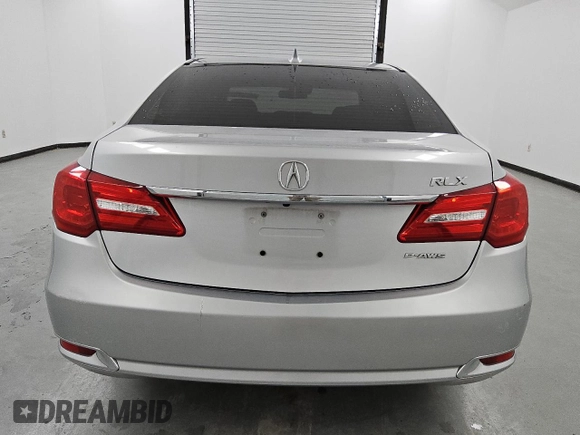 2014 Acura RLX Tech Pkg with VIN JH4KC1F55EC007426, listed as a Copart auction lot 48802745 with 150,140 mi miles and Clean Title. Bid and sale history available at carsss.com. Image 6.
