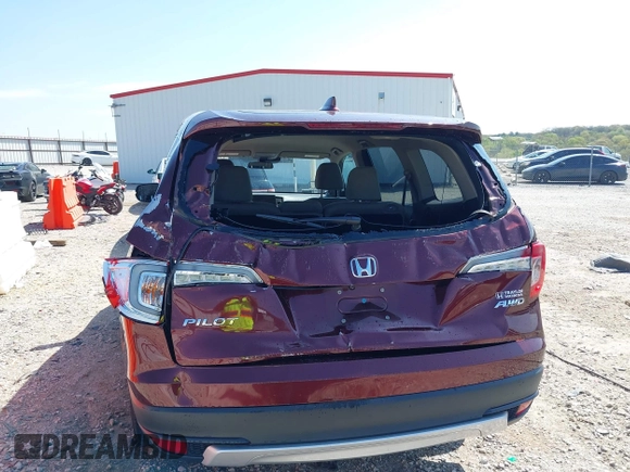 2019 Honda Pilot EX z VIN 5FNYF6H36KB009454, wystawiony jako IAAI lot #42030733 z przebiegiem 41 242 mil mil oraz . Historia ofert i sprzedaży dostępna na DreamBid. Obrazek 6.