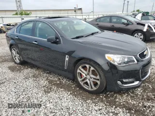 2016 Chevrolet SS with VIN 6G3F15RW5GL217406, listed as a Copart auction lot 55918005 with Not provided miles and Salvage title. Bid and sale history available at DreamBid. Image 4.