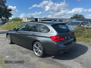 2017 BMW 3 Series 330i xDrive with VIN WBA8K3C38HA022948, listed as a Copart auction lot 80992084 with 34,232 mi miles and Clean Title. Bid and sale history available at carsss.com. Image 3.