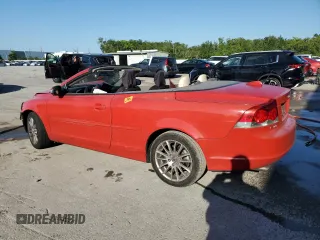 2008 Volvo C70 with VIN YV1MC67278J043639, listed as a Copart auction lot 53454425 with 0 mi miles and Salvage Title. Bid and sale history available at carsss.com. Image 2.
