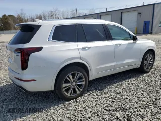 2021 Cadillac XT6 Premium Luxury with VIN 1GYKPDRS8MZ119510, listed as a Copart auction lot 51003695 with 38,157 mi miles and Salvage title. Bid and sale history available at DreamBid. Image 3.
