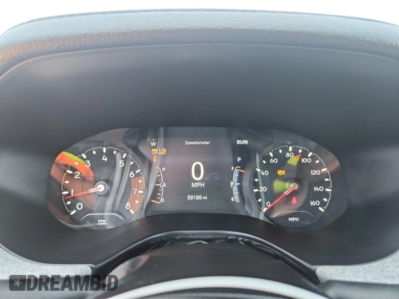 2023 Jeep Compass Latitude with VIN 3C4NJDBNXPT561810, listed as a Copart auction lot 64895215 with 59,166 mi miles and Clean title. Bid and sale history available at DreamBid. Image 9.