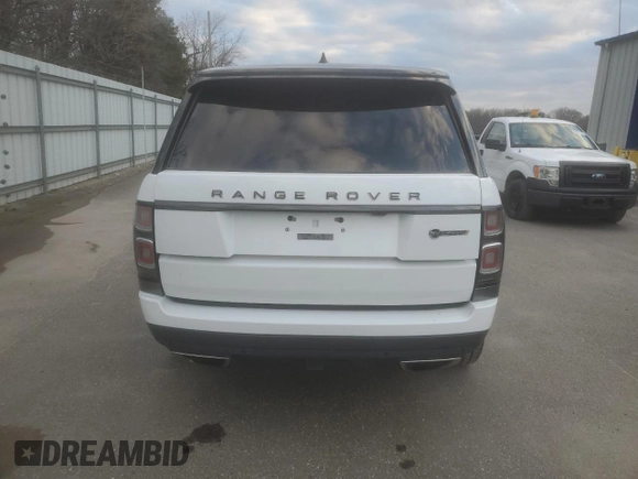 2019 Land Rover Range Rover with VIN SALGW2SEXKA530547, listed as a Copart auction lot 82720444 with 66,469 mi miles and Non repairable. Bid and sale history available at DreamBid. Image 6.