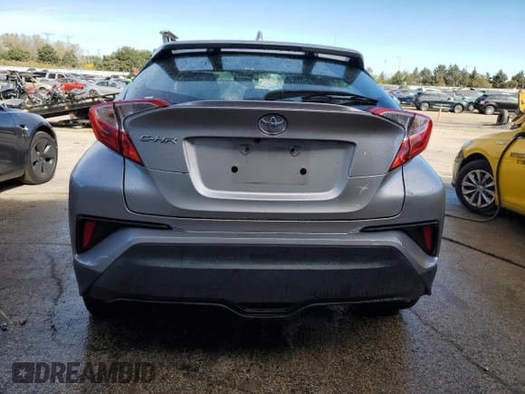 2020 Toyota C-HR LE with VIN NMTKHMBXXLR110234, listed as a Copart auction lot 76006684 with 89,367 mi miles and Salvage Title. Bid and sale history available at DreamBid. Image 6.