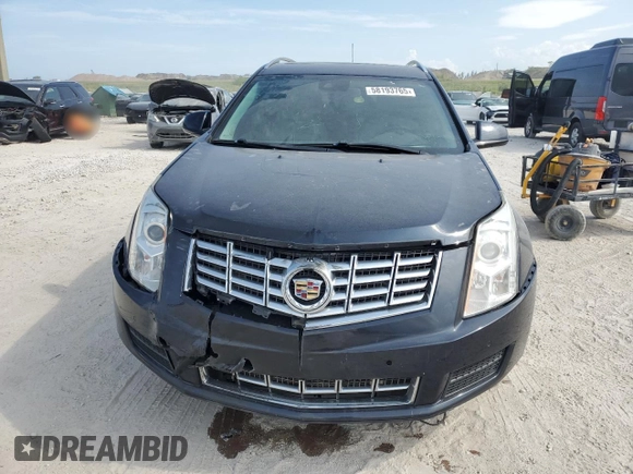 2016 Cadillac SRX Luxury Collection with VIN 3GYFNBE37GS516735, listed as a Copart auction lot 58193765 with 82,329 mi miles and Salvage title. Bid and sale history available at DreamBid. Image 5.