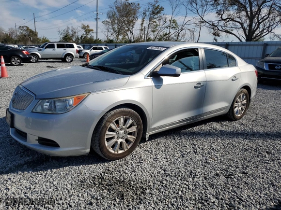 2012 Buick LaCrosse Convenience with VIN 1G4GB5E34CF321612, listed as a Copart auction lot 88739655 with 44,694 mi miles and Salvage Title. Bid and sale history available at carsss.com. Image 1.