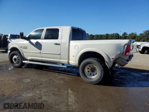 2016 Ram 3500 Laramie with VIN 3C63RRML6GG267734, listed as a Copart auction lot 75851514 with 134,044 mi miles and Salvage Title. Bid and sale history available at carsss.com. Image 2.