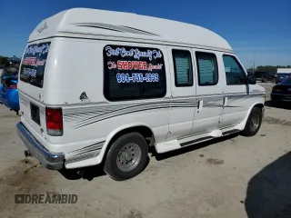 2000 Ford Econoline Cargo with VIN 1FDRE14W8YHC03112, listed as a Copart auction lot 43219225 with 177,781 mi miles and Salvage Title. Bid and sale history available at carsss.com. Image 3.