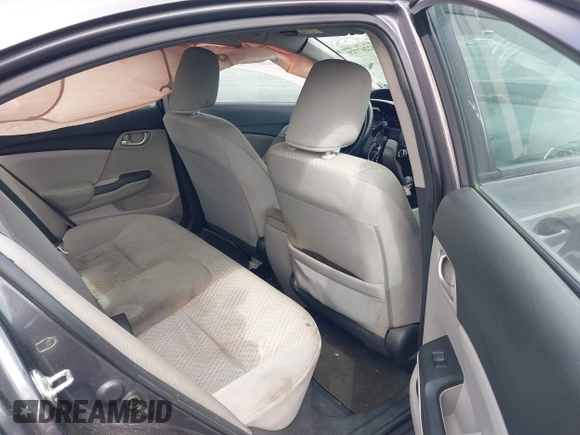 2015 Honda Civic LX with VIN 19XFB2F55FE268061, listed as a IAAI auction lot 42267729 with 122,083 mi miles and . Bid and sale history available at DreamBid. Image 8.