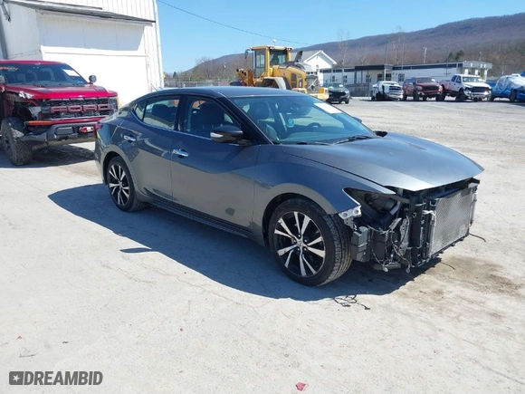 2017 Nissan Maxima SR with VIN 1N4AA6AP4HC453943, listed as a IAAI auction lot 41888527 with 130,577 mi miles. Bid and sale history available at carsss.com. Image 1.