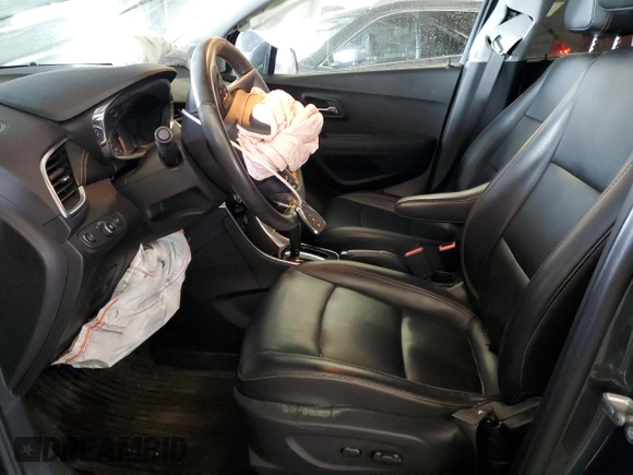 2018 Chevrolet Trax Premier with VIN 3GNCJRSB1JL242952, listed as a Copart auction lot 45336255 with 50,617 mi miles and Salvage Title. Bid and sale history available at carsss.com. Image 7.