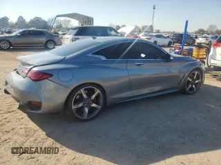 2018 Infiniti Q60 RED SPORT 400 with VIN JN1FV7EL5JM630519, listed as a Copart auction lot 48720335 with 100,459 mi miles and Non Repairable. Bid and sale history available at carsss.com. Image 3.