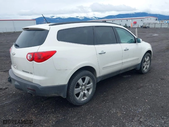 2012 Chevrolet Traverse LTZ with VIN 1GNKVLED7CJ292629, listed as a IAAI auction lot 41871007 with 183,673 mi miles. Bid and sale history available at carsss.com. Image 4.