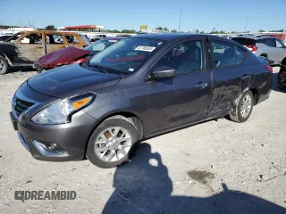 2018 Nissan Versa SV с VIN 3N1CN7AP7JL838861, выставлен на аукционе Copart как лот 57746035 с пробегом 87 254 миль миль и Списание • Salvage title. История ставок и продаж доступна на DreamBid. Изображение 1.