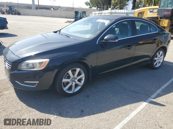 2016 Volvo S60 T5 Drive-E Premier with VIN YV126MFK5G2409594, listed as a Copart auction lot 55179295 with 487,728 mi miles and Clean Title. Bid and sale history available at carsss.com. Image 1.