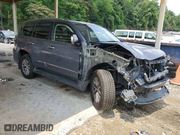 2018 Lexus GX 460 z VIN JTJBM7FX2J5196812, wystawiony jako Copart lot #58728165 z przebiegiem 141 353 mil mil oraz Szkoda całkowita • Salvage title. Historia ofert i sprzedaży dostępna na DreamBid. Obrazek 4.