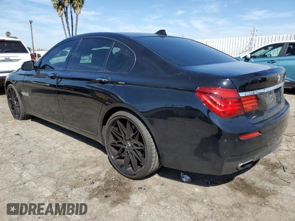 2015 BMW 7 Series 740i с VIN WBAYA6C58FD827009, выставлен на аукционе Copart как лот 50223755 с пробегом 105 440 миль миль и Списание • Salvage title. История ставок и продаж доступна на DreamBid. Изображение 2.
