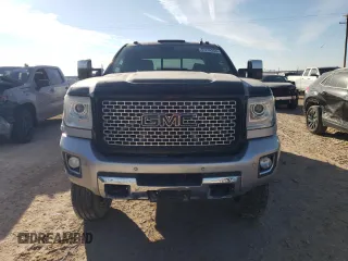 2015 GMC Sierra 2500HD available WiFi Denali with VIN 1GT120E84FF511245, listed as a Copart auction lot 87236204 with 103,574 mi miles and Salvage Title. Bid and sale history available at carsss.com. Image 5.