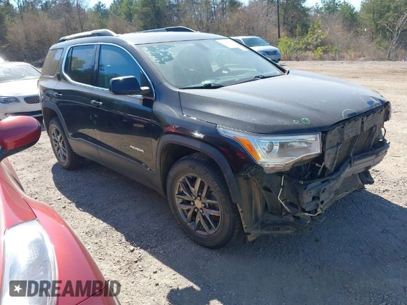2017 GMC Acadia SLT with VIN 1GKKNMLS6HZ136546, listed as a IAAI auction lot 41664363 with 234,625 mi miles. Bid and sale history available at carsss.com. Image 1.