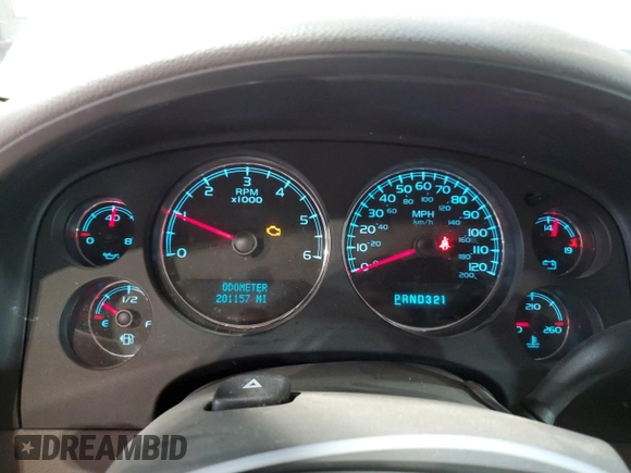 2007 GMC Yukon XL SLT with VIN 1GKFK16327J247671, listed as a Copart auction lot 48088245 with 201,157 mi miles and Salvage Title. Bid and sale history available at carsss.com. Image 9.