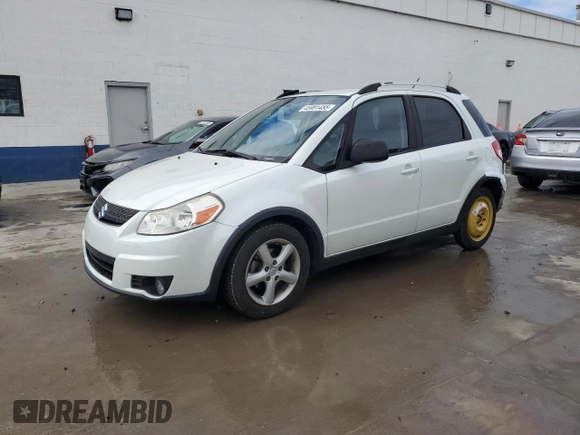 2009 Suzuki SX4 Touring AWD with VIN JS2YB417496200458, listed as a Copart auction lot 45991455 with 91,913 mi miles and Salvage Title. Bid and sale history available at DreamBid. Image 1.
