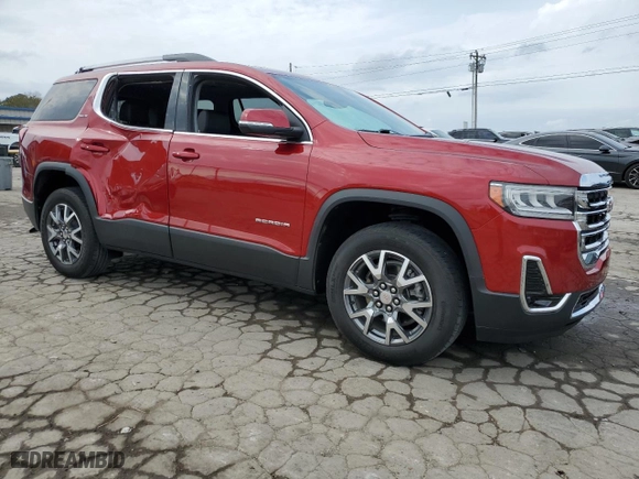 2022 GMC Acadia SLT with VIN 1GKKNML48NZ156908, listed as a Copart auction lot 78457104 with 41,538 mi miles and Salvage Title. Bid and sale history available at carsss.com. Image 4.