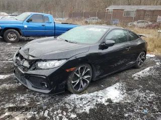 2018 Honda Civic Si Coupe with VIN 2HGFC3A50JH751840, listed as a Copart auction lot 85294474 with 97,982 mi miles and Salvage Title. Bid and sale history available at carsss.com. Image 1.