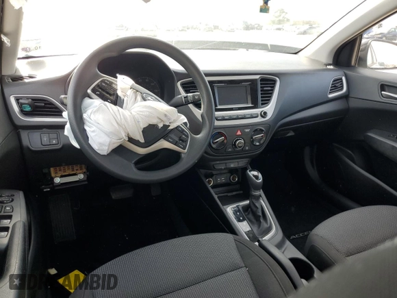 2021 Hyundai Accent SE with VIN 3KPC24A60ME151046, listed as a Copart auction lot 72767382 with 36,466 mi miles. Bid and sale history available at carsss.com. Image 8.