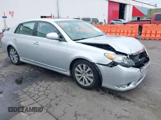 2011 Toyota Avalon with VIN 4T1BK3DB7BU438120, listed as a IAAI auction lot 41891678 with 101,458 mi miles and . Bid and sale history available at carsss.com. Image 1.