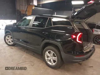 2022 GMC Terrain SLE with VIN 3GKALTEV6NL165129, listed as a IAAI auction lot 42430856 with 14,617 mi miles and . Bid and sale history available at DreamBid. Image 3.