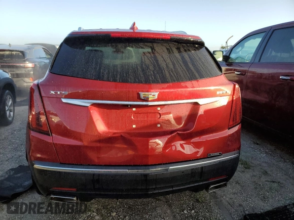 2021 Cadillac XT5 FWD Luxury with VIN 1GYKNAR4XMZ116288, listed as a Copart auction lot 75035314 with 0 mi miles and Non Repairable. Bid and sale history available at carsss.com. Image 6.