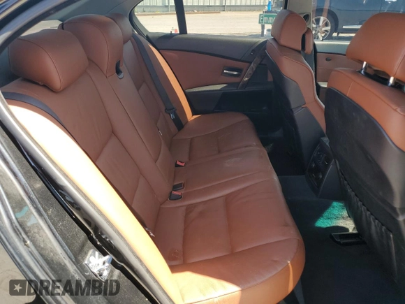 2007 BMW 5 Series 530xi with VIN WBANF73577CU24530, listed as a Copart auction lot 52194315 with Not Provided miles and Salvage Title. Bid and sale history available at carsss.com. Image 10.