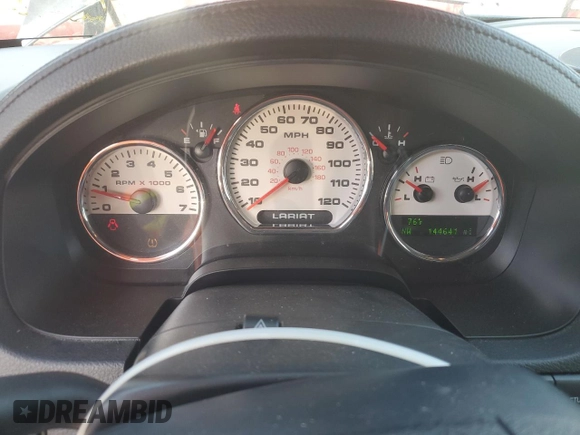 2008 Ford F-150 XLT с VIN 1FTPW14V38KE97568, выставлен на аукционе Copart как лот 53583495 с пробегом 144 641 миль миль и Списание • Salvage title. История ставок и продаж доступна на DreamBid. Изображение 9.