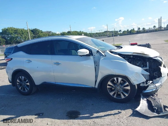 2015 Nissan Murano SL with VIN 5N1AZ2MG6FN275148, listed as a IAAI auction lot 41593777 with 119,132 mi miles. Bid and sale history available at carsss.com. Image 13.