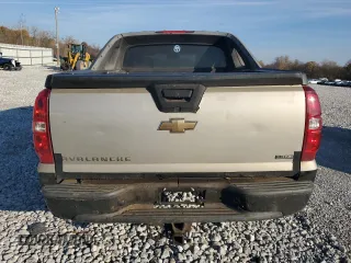 2008 Chevrolet Avalanche LTZ with VIN 3GNFK12348G173486, listed as a Copart auction lot 78384554 with 162,277 mi miles and Salvage Title. Bid and sale history available at DreamBid. Image 6.
