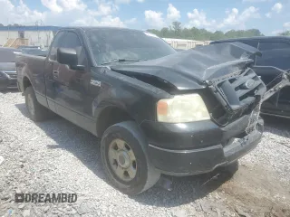 2004 Ford F-150 XL with VIN 1FTRF12W64NA28259, listed as a Copart auction lot 62601685 with 217,906 mi miles and Salvage title. Bid and sale history available at DreamBid. Image 4.