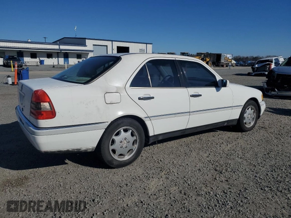 1996 Mercedes-Benz C with VIN WDBHA28E8TF389546, listed as a Copart auction lot 86340144 with 314,364 mi miles and Salvage Title. Bid and sale history available at carsss.com. Image 3.