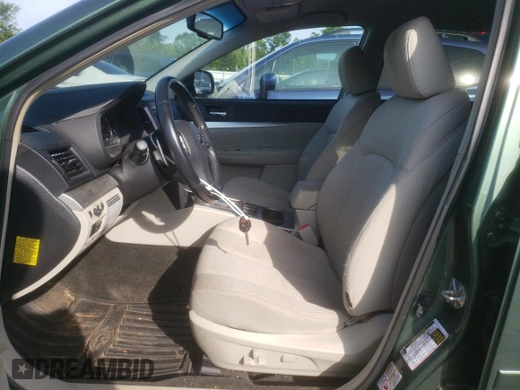 2012 Subaru Outback Prem with VIN 4S4BRCCC5C3271611, listed as a Copart auction lot 59736475 with 107,164 mi miles and Salvage title. Bid and sale history available at DreamBid. Image 7.