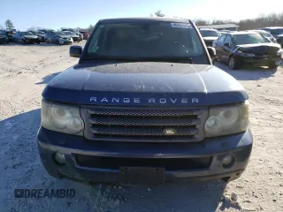 2006 Land Rover Range Rover Sport HSE with VIN SALSF25436A971553, listed as a Copart auction lot 46454465 with 204,188 mi miles and Non Repairable. Bid and sale history available at DreamBid. Image 5.