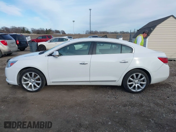 2013 Buick LaCrosse Touring with VIN 1G4GJ5G37DF265313, listed as a IAAI auction lot 41700096 with 173,934 mi miles and . Bid and sale history available at DreamBid. Image 14.