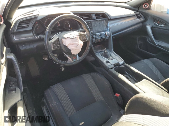 2019 Honda Civic Si z VIN 2HGFC3A57KH753487, wystawiony jako Copart lot #44177745 z przebiegiem 54 550 mil mil oraz Szkoda całkowita • Salvage title. Historia ofert i sprzedaży dostępna na DreamBid. Obrazek 8.