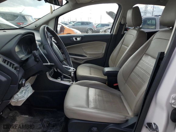 2019 Ford EcoSport Titanium with VIN MAJ6S3KL0KC300903, listed as a Copart auction lot 50315495 with 67,813 mi miles and Salvage Title. Bid and sale history available at carsss.com. Image 7.